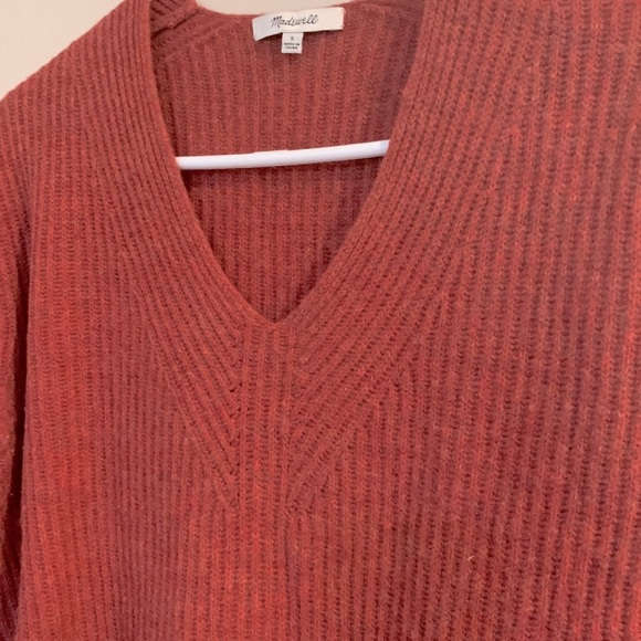 Madewell Merino Wool V neck Sweater - Picture 5 of 7